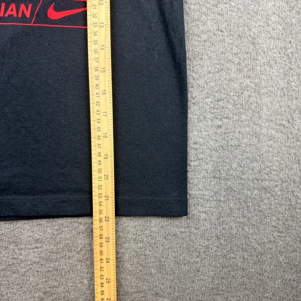 Nike Georgia Bulldogs Equestrian Women's‎ M Medium T-Shirt Black Red